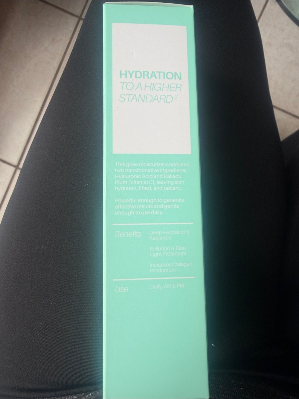 Standard self care Hyaluronic Daily Moisturizer - Mint Green Box